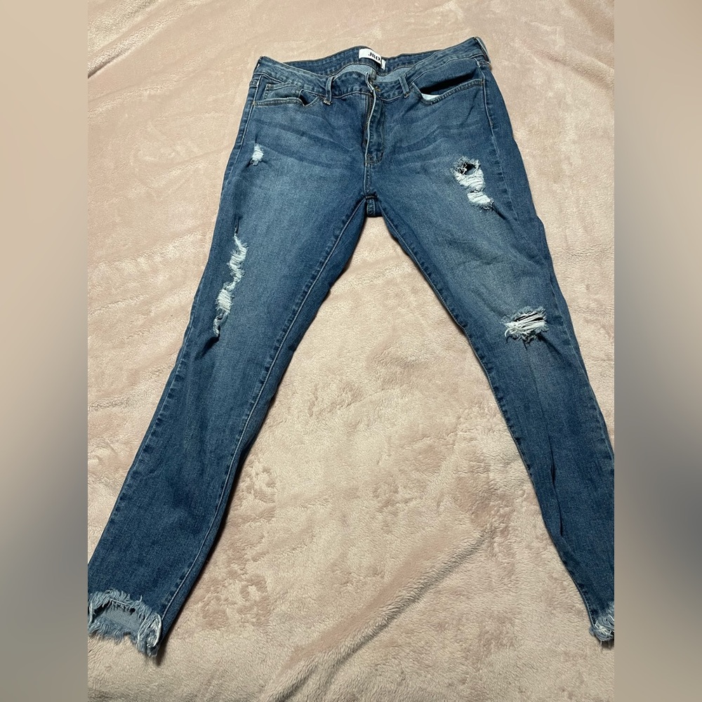 JBD Distressed Skinny Jeans
